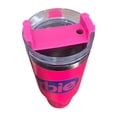 thumbnail image 3 of Termo de acero inoxidable Macarena brand, color fucsia, Barbie 887 mililitros, 3 of 3
