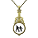 thumbnail image 1 of Dancer Sports Duet Dance Performance Collar Guitarra Antigua Joyería Música Colgantes Unbranded M, 1 of 3