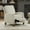 Beige, variant on Spruce & Spring Classic Push-Back Recliner with Nailhead Trim for Living Room, Dark Gray
