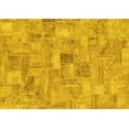 thumbnail image 1 of Ahgly Company Machine Washable Indoor Rectangle Patchwork Yellow Transitional Area Rugs, 3' x 5', 1 of 4