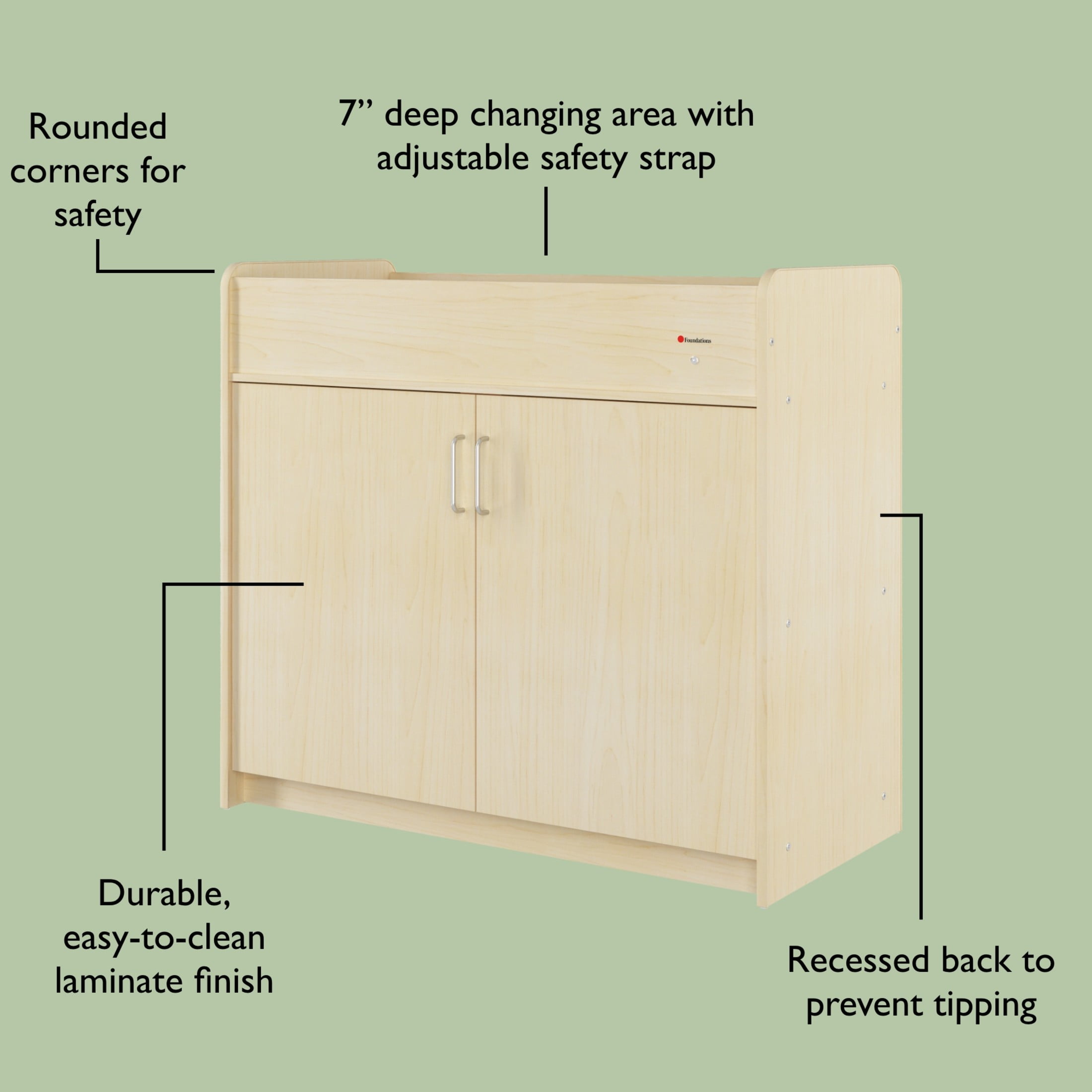 SafeSwing Changing Table, 2-Pack