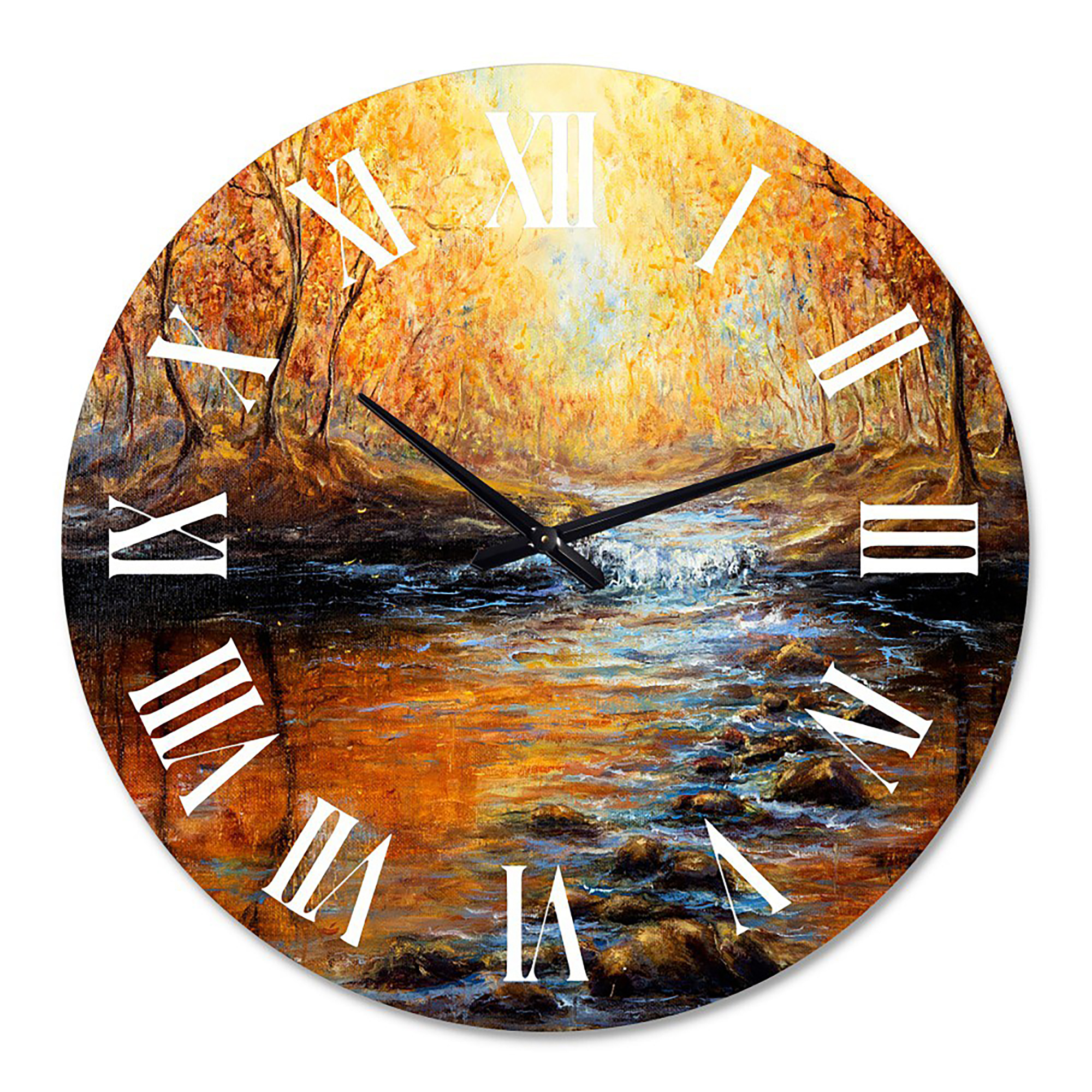 Designart 1 in Quartz Wall Clock