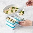 thumbnail image 1 of FreezeUp Freezer Food Block Maker, Meal Prep Bag Container to Freeze Leftovers and Soup, 1 of 5