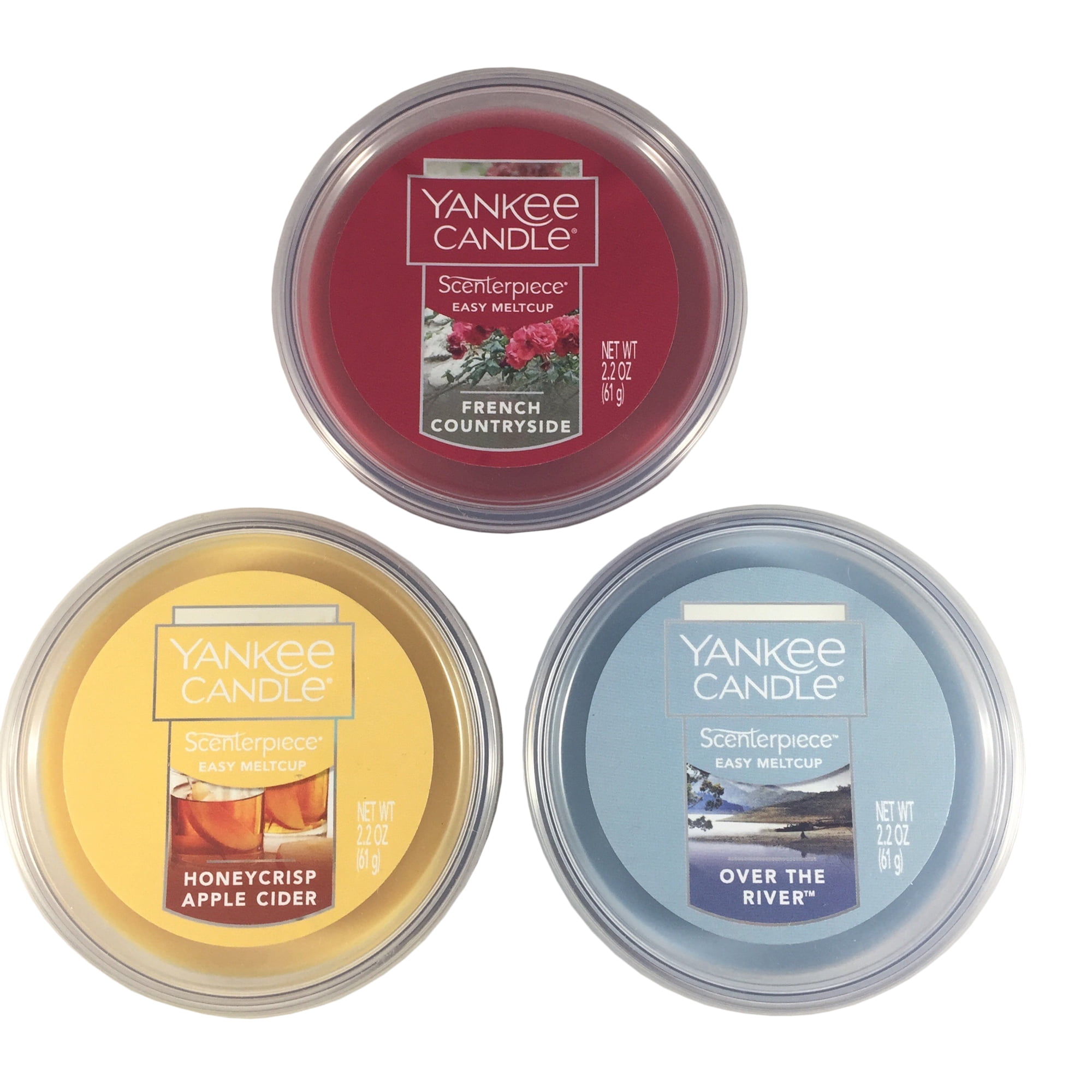 Yankee Candle Easy Meltcups for Scenterpiece Sampler Pack, Random  Assortment of Scents-3 Count - Walmart.com