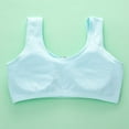 thumbnail image 6 of MUXiin Little Girl Bras 10-12 Girls Soft Foam Bra Vest Top Comfortable Athletic Undershirt For Kids And Teens Activewear Clothing Cotton First Bras For Girls, 6 of 6