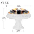 thumbnail image 4 of HemaKayy 4 Pack 1.37" Decorative Cabinet Knobs - Elegant ABS Glass Handles for Home Furniture Decor - Dresser Drawer Door Pulls - Perfect for Kitchen Bedroom - Animal Pet Dog, 4 of 8