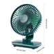 thumbnail image 3 of Small Clip on Fan, 5 Speeds USB Fan with Strong Airflow, Double Battery 10000m Lasting 3day Portable Fan Digital Display Charging Model Fan, for Office Dorm Bedroom Stroller, 3 of 9