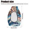 thumbnail image 7 of Uorisanigo ATV Seat Cover Non-Slip Seat Pad Cover Breathable Vintage US Flag Eagle Motorcycle Seats Covers Waterproof Polyester Material Protection Car Accessories, 7 of 7