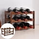 thumbnail image 1 of Estante para vino independiente, soporte para botellas , soporte para , soporte para despensa, bodega, encimera, organizador 3 capas BLESIY Estante de almacenamiento de vino, 1 of 8