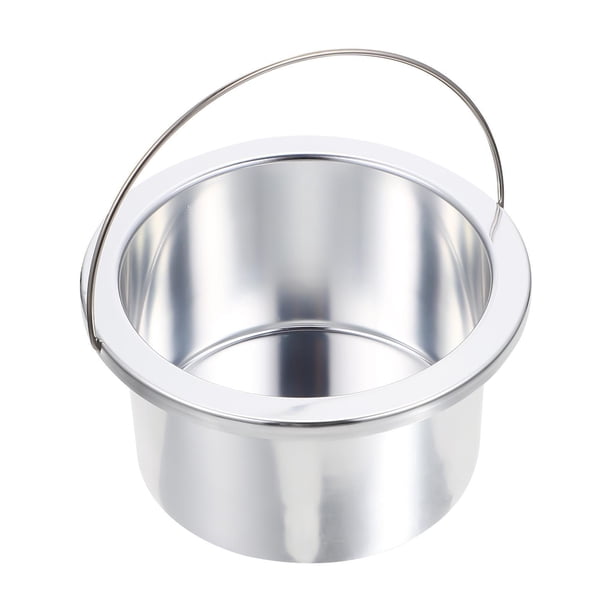 Reemplazo de cera de aleación de aluminio, recipiente de aluminio práctico y fácil de limpiar con capacidad de 600ml