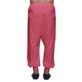 thumbnail image 3 of Atasi Mens Solid Rayon Readymade Pajama Ethnic Wear Adjustable Harem Pants, 3 of 5