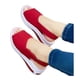 thumbnail image 4 of Zapatos de mujer Moda Color sólido Minimalista Boca de pescado Sandalias de cuña de fondo grueso Zapatillas Chanclas Wmkox8yii nm6080, 4 of 4