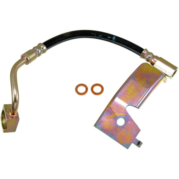 Dorman H380372 Rear Left Brake Hydraulic Hose for Specific Ford Models Fits select: 1994-1995 FORD MUSTANG