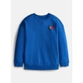 thumbnail image 4 of Wonder Nation Boys Tee, Crewneck, Joggers and Shorts, 4-Piece Outfit Set, Sizes 4-10, 4 of 9