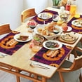 thumbnail image 5 of Lantern Pumpkin Halloween Spooky Placemats Set of 4 Farmhouse Spooky Halloween Place Mat Durable No Slip Outdoor Indoor Table Mats for Halloween Dining Table Accessories, 5 of 7