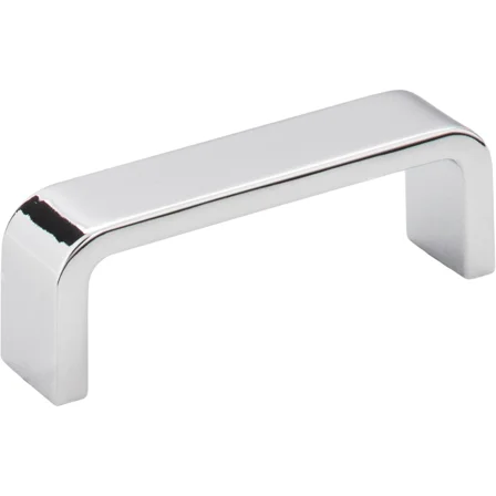 Asher 3" Center-To-Center Bar Pull, Polished Chrome