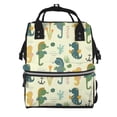 thumbnail image 1 of Easygdp Seahorse para Bolsa de Bebé de Gran Capacidad con Múltiples Bolsillos, Bolsa de Pañales para Padres, Bolsa de Viaje Organizada y Elegante, 1 of 6