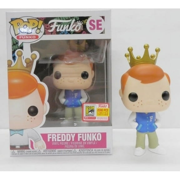 Funko Pop Freddy Funko Letterman Jacket Blue LE2000 SDCC