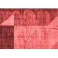 thumbnail image 1 of Ahgly Company Indoor Rectangle Abstract Red Modern Area Rugs, 7' x 9', 1 of 4