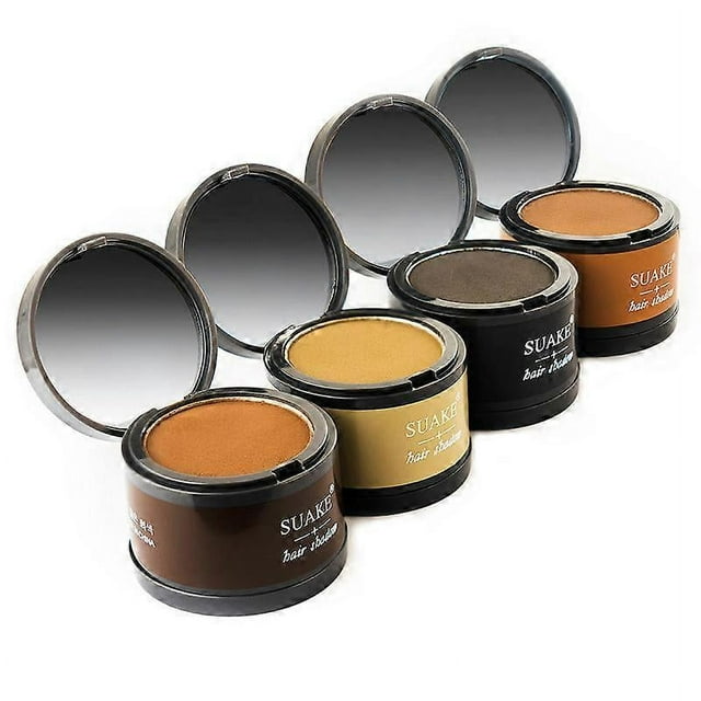 Sombra de ojos en polvo resistente al agua para cabello, volumen máximo, maquillaje para hombres y mujeres