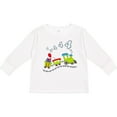 thumbnail image 3 of Inktastic Fourth Birthday Party Train Boys or Girls Long Sleeve Toddler T-Shirt, 3 of 5