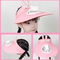thumbnail image 3 of LCXmlly USB Fan Rechargeable Visor Hat Threespeed Adjustable Angle Strong Wind Cooling Peaked Cap, 3 of 6