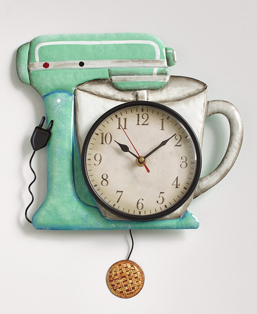 Retro Metal Pendulum Wall Clocks (Mixer)