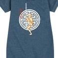 thumbnail image 3 of Avatar - The Last Airbender - Aang Crest - Youth Girls Fleece Dress, 3 of 5