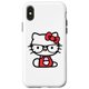 thumbnail image 1 of Funda Protectora para iPhone X/XS con Diseño Nerd de Hello Kitty, 1 of 3