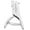 Silver, variant on Monyance Scrapbook Paper Punch Single Hole Punch for Paper, PVC, and Cardboard - Heavy Duty(5.91X3.35X0.98Inches)