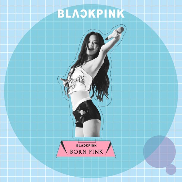 Blackpink Soporte De Acrílico Gira Mundial Concierto Parada Signo Decoración De Escritorio