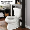 Mainstays Bathroom Storage over the Toilet Space Saver with Three Fixed