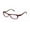 mulberry / brown / transparent peach, variant on NEW KOALI 7059K WOMENS/LADIES DESIGNER FULL-RIM TAUPE / CORAL / TRANSPARENT ORANGE FRAME DEMO LENSES 51-14-135 EYEGLASSES/EYEWEAR
