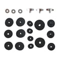 thumbnail image 4 of 21 Pièces de Remplacement Cymbale Feutre Rondelle Tambour Accessoires Tambour Noir, 4 of 7