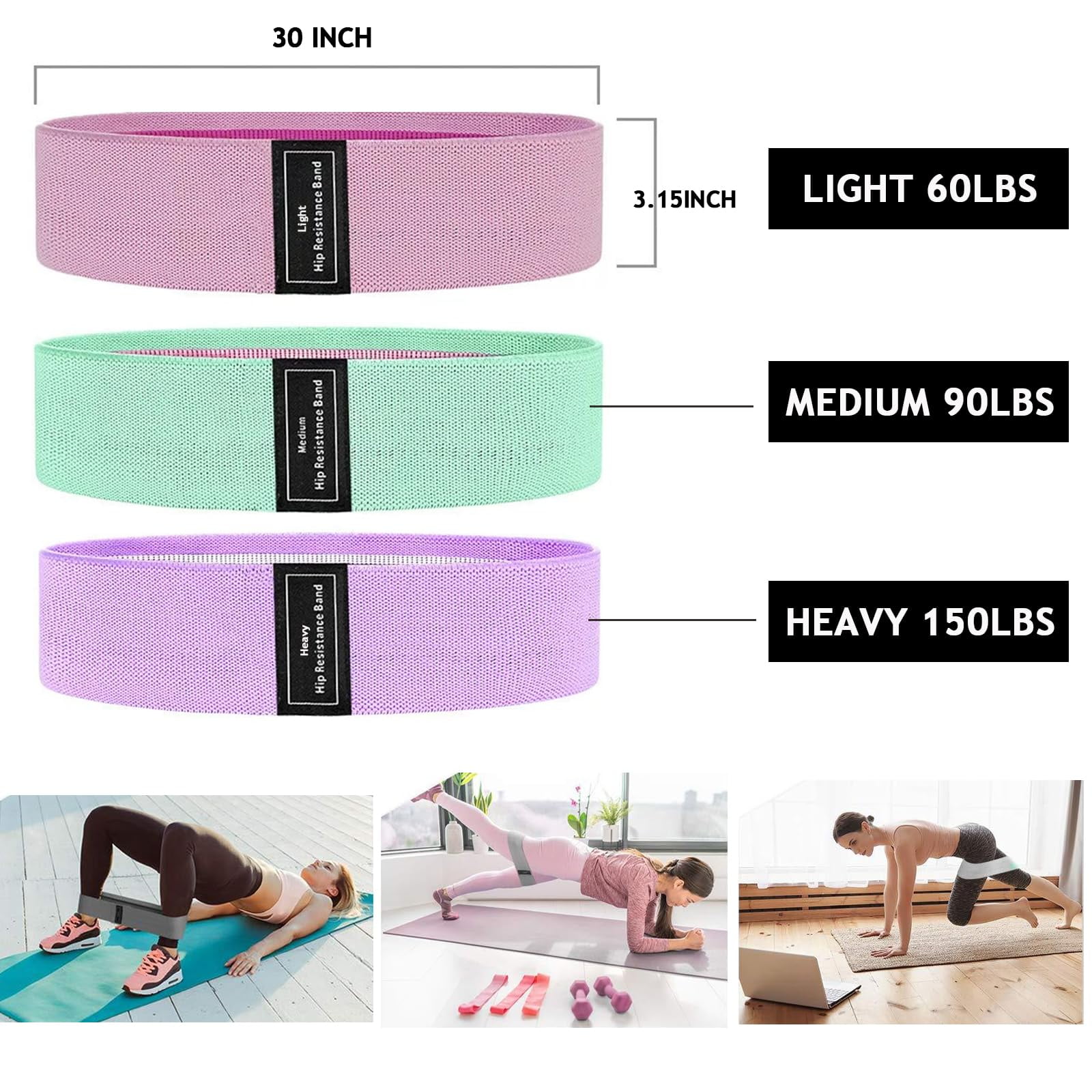 Pilates Essentials Kit for Women - Better Yoga Pilates Kit for Home Workouts with Pilates Ring and Ball Set, Booty Bands, Figure 8 Resistance Band, Yoga Bands for Stretching
