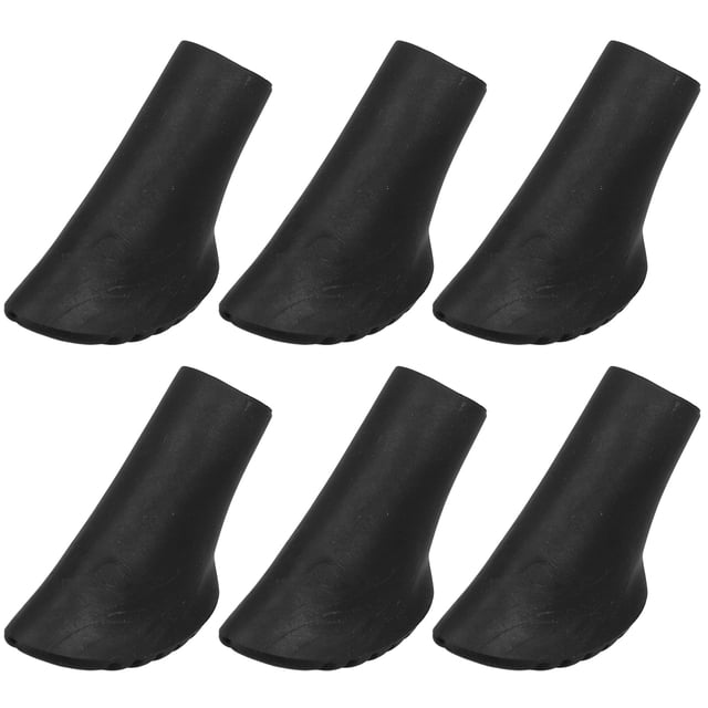 SHOWERORO 6 Pcs Embouts de Canne en Caoutchouc Faciles à Installer Housses de Protection pour Randonnée et Randonnée