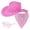 Pink, variant on QURATI Mens Hats, Western Cowboy Hat Scarf and Glasses Set Cowboy Hats for Women Black