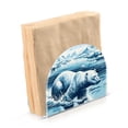 thumbnail image 2 of Polar Bear Sea Iceberg Napkin Holder for Table Clear Napkin Stand Paper Holder Acrylic Organizer Dispenser Napkins for Dinner Kitchen Restaurant Room, 2 of 8