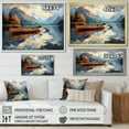 thumbnail image 4 of Designart "Lake Reflections Canada Mountain II" Transportation Wall Decor, 4 of 5