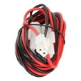 thumbnail image 4 of Portable  Car DC Power Cord, 9.8ft Replacement Fuse Design Mobile  DC Power Cable  For TK8302 For NX 800 For TK7360, 4 of 8