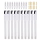 thumbnail image 1 of 10 Reusable Transparent Paint Marker Pen Refillable Acrylic Ink Markers For Artists And Industrial Use Smooth Writing Tips Construction Multicolor, 1 of 5