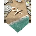 thumbnail image 2 of Sea Beach Welcome StarShell Table Runners Wedding Decoration Modern Dining Table Decor Table Runners, 2 of 4