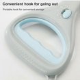 thumbnail image 5 of Portable Dog Poop Scooper with Bag Dispenser, Easy Scoop, Walk Outdoors for Small Medium Dogs Blue, 5 of 5