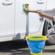 thumbnail image 3 of Foldable Beach Bucket Set, 3pcs Collapsible Beach Bucket Sand Buckets For Beach, Collapsible Sand Toys For Beach Party, Fun Summer Activities, Travel, 3 of 5