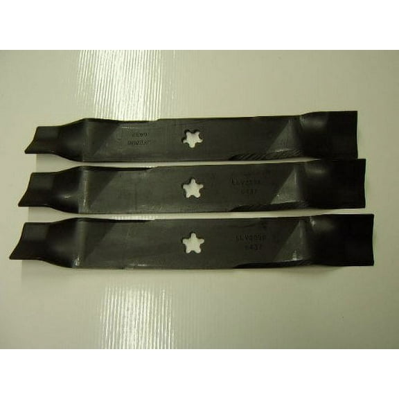 Set of 3, Replacement Blades For Blade Numbers 152443, 157033, 145708, 163819. 46" Deck