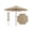 Tan, variant on 9FT Patio Umbrella with Tilt and Crank Button & 8 Sturdy Ribs UV Protection Waterproof, Patio Table Umbrella Perfect for Poolside, Terrace, Beach and Outdoor Restaurant