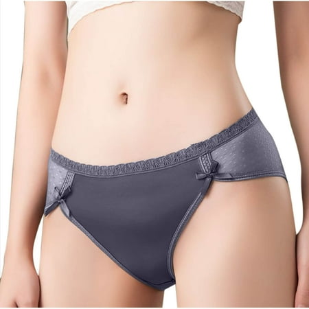 Yuzhih Women s y Lace Briefs Low Waisted Comfy Coverage Panties y Cute Underwear See Through Panty