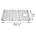 thumbnail image 2 of Blanco 443344 Inteos 25-1/16" L X 14-3/16" W Stainless Steel Basin Rack - Stainless Steel, 2 of 2