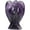 Amethyst, variant on Angelstones White Howlite Gemstone Peace Angel Pocket Guardian Angel Healing Statue 1.5 inch