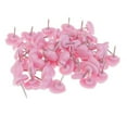 thumbnail image 3 of 150pcs Pushpin Fresh Round Head Press Nail Cute Heart-shaped Map Pin Photos Decorative Wall Nails Heart Shape Pin For Office Store, 3 of 4